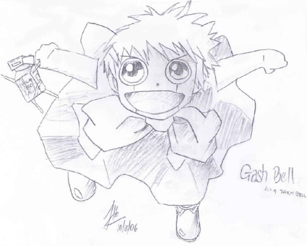 zatch bell coloring pages - photo #7