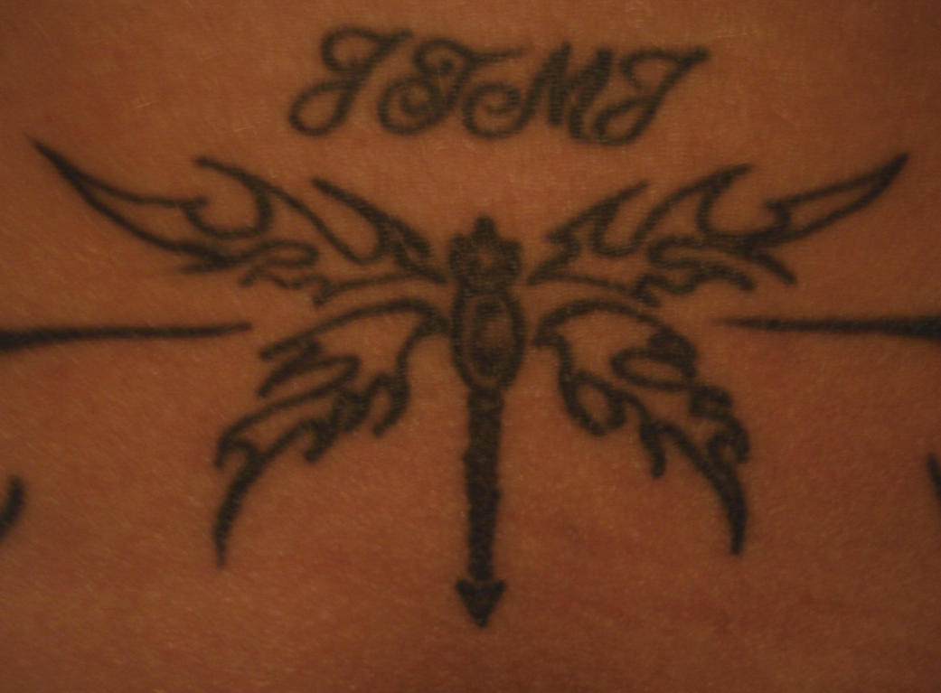 my tattoo - close up... - dragonfly tattoo