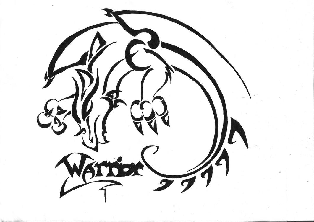 Warrior - shoulder tattoo