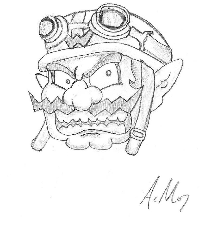 wario coloring pages - photo #30