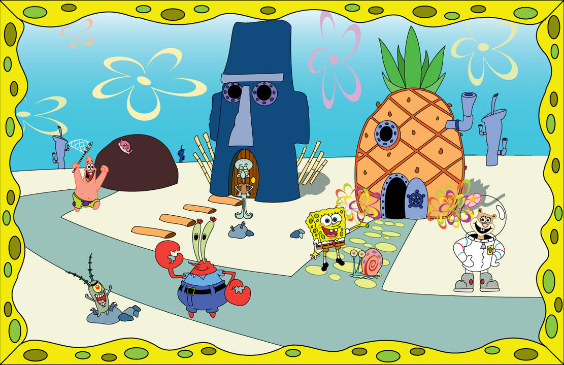 Kartun Spongebob And Friend