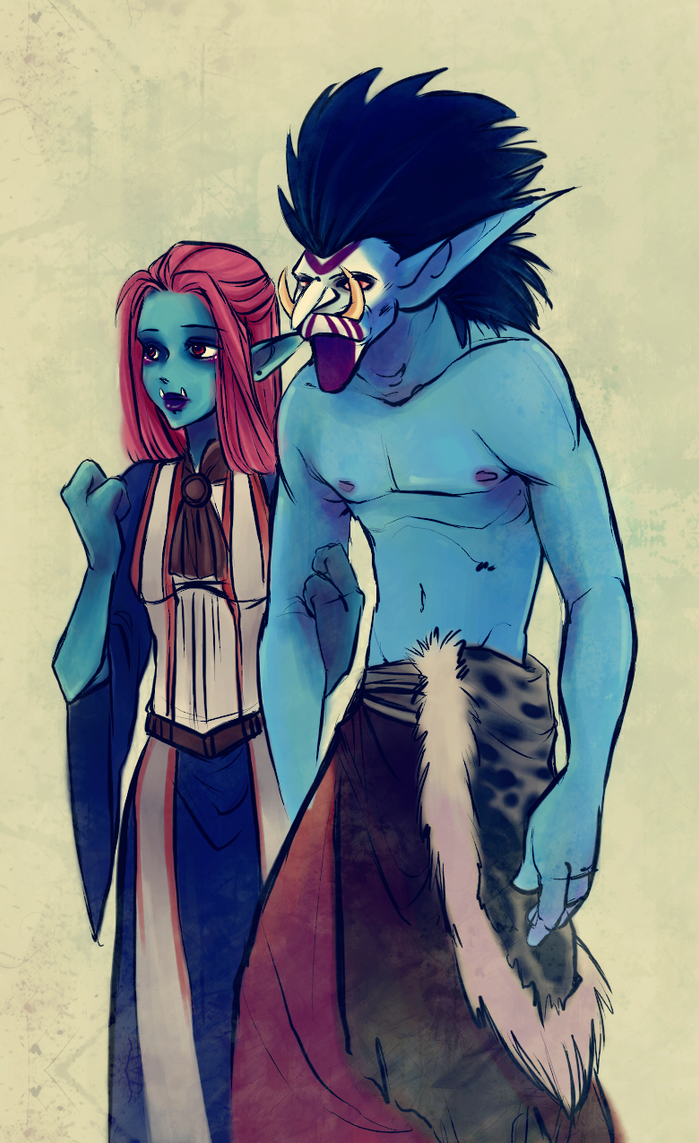 Troll_couple_by_anoveltyspoon.png