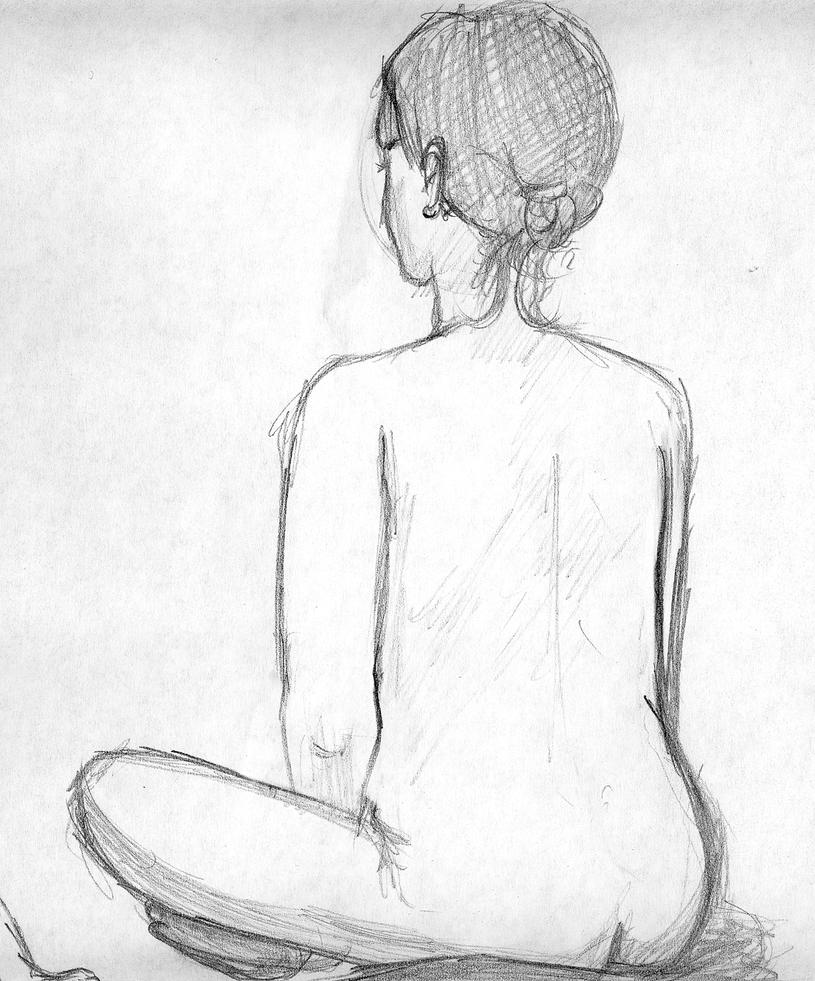 nude woman sketch by Kanashi on deviantART