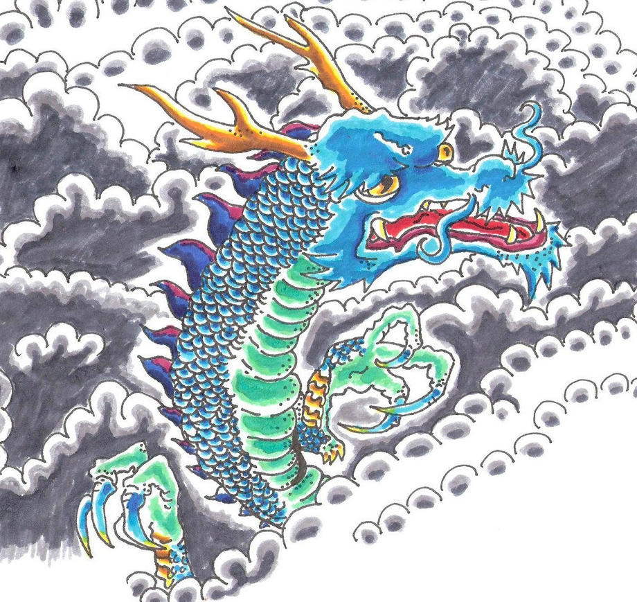 phoenix and dragon tattoo
