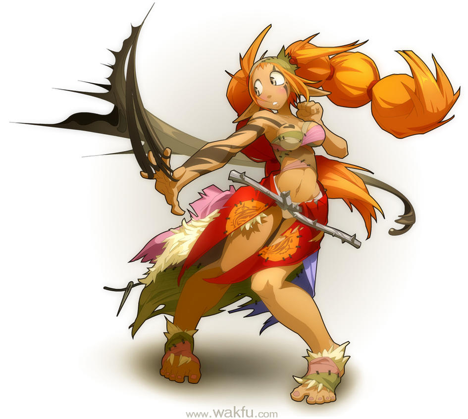 Sacrier for the game "WAKFU" by *gueuzav on deviantART
