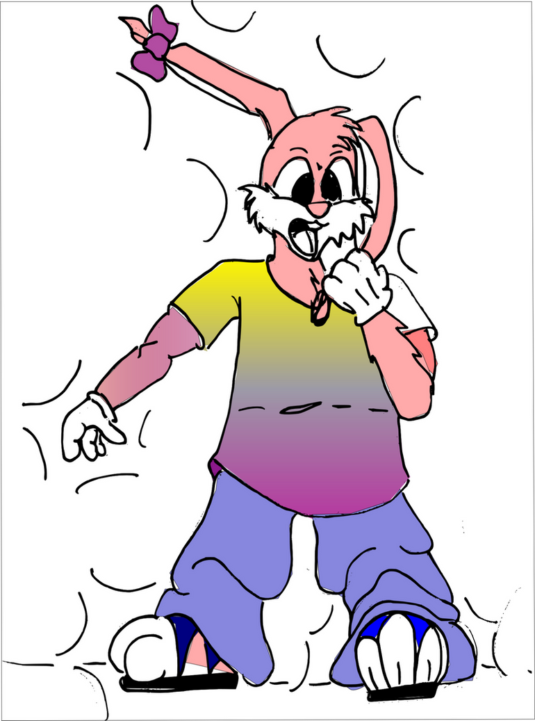 babs bunny coloring pages - photo #32