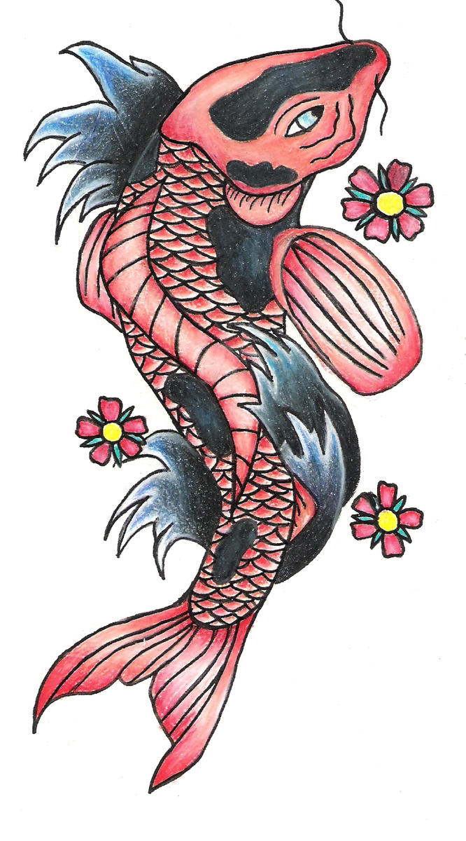 phoenix tattoos koi fish for