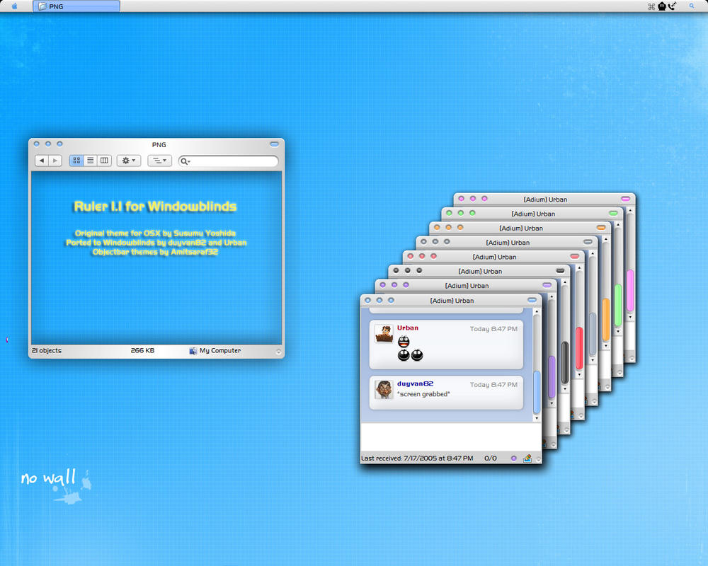 WINDOWS XP LOOKING MAC OS X LEOPARD - YOUTUBE