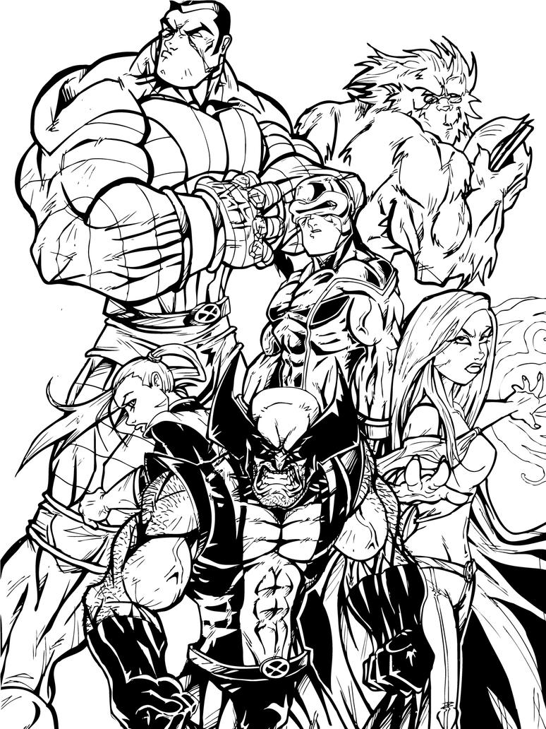 x man coloring pages - photo #40