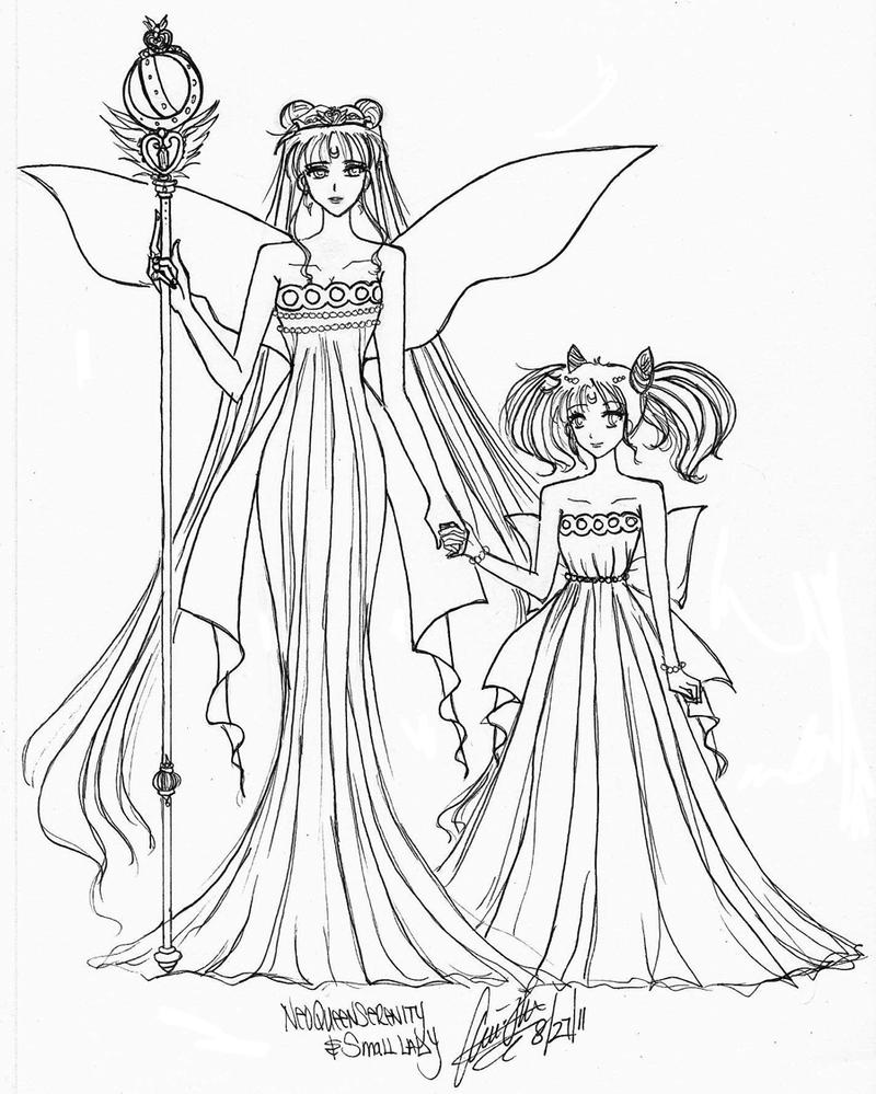 queen serenity coloring pages - photo #24