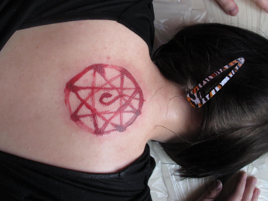 Fullmetal Alchemist Bloodseal tattoo by ReficulNatas on DeviantArt