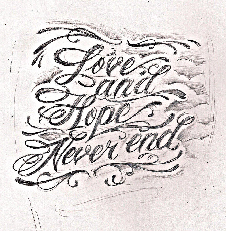 Differently for children can add the world when Old english tattoo lettering