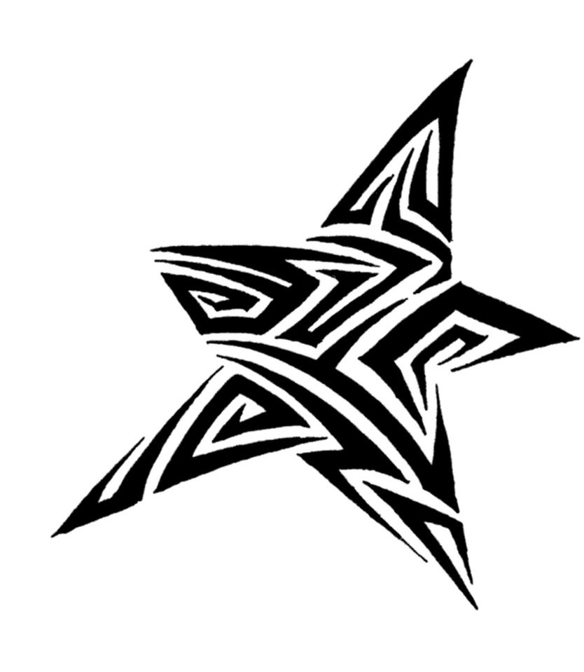 Tribal Star by fensterfisch
