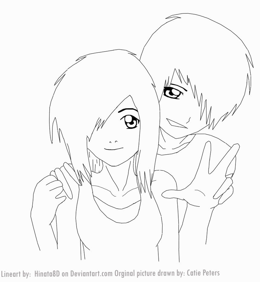 Furry Couple Coloring Pages