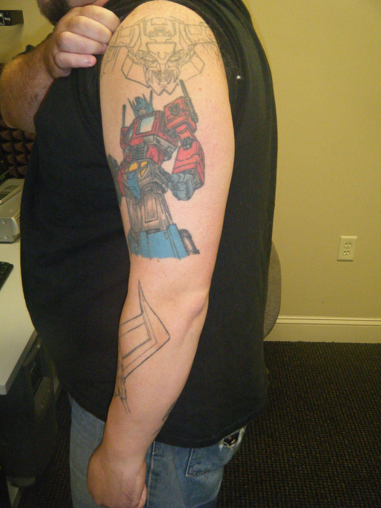 Transformers Sleeve - sleeve tattoo