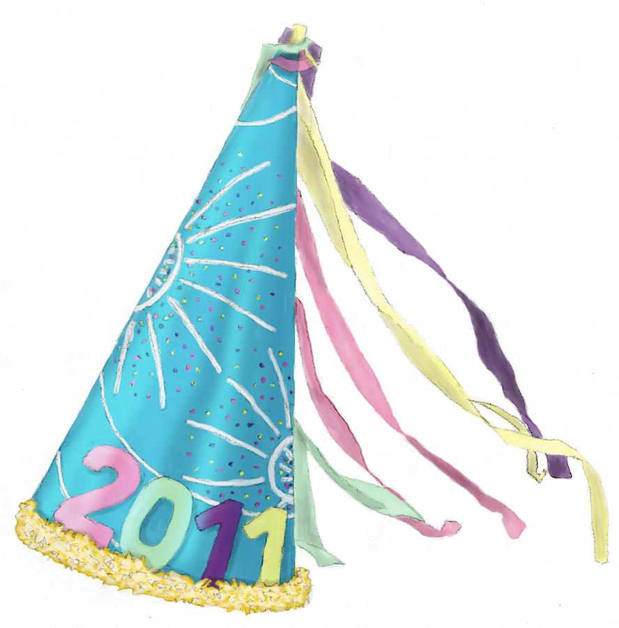 new years hat clipart - photo #32