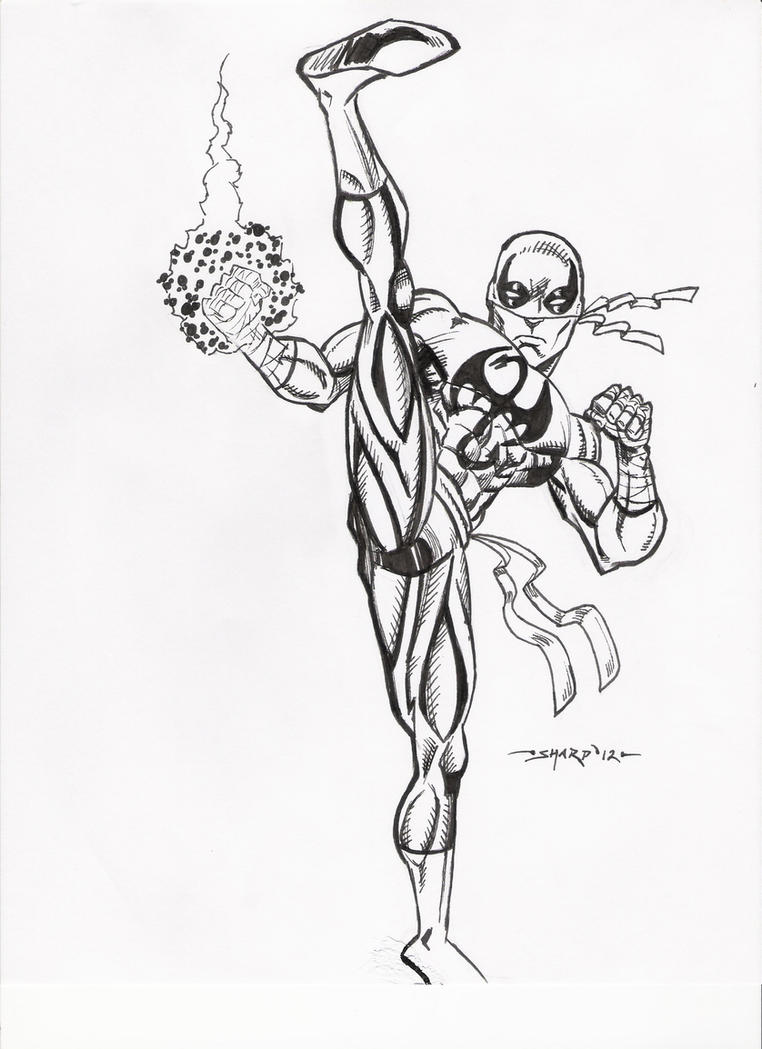 ultimate spiderman iron fist coloring pages - photo #50