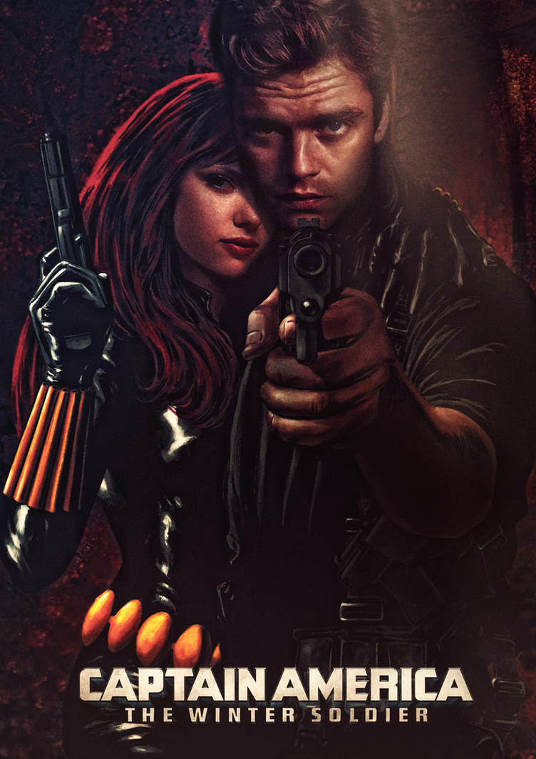 Winter Soldier and Black Widow by ~tomzj1