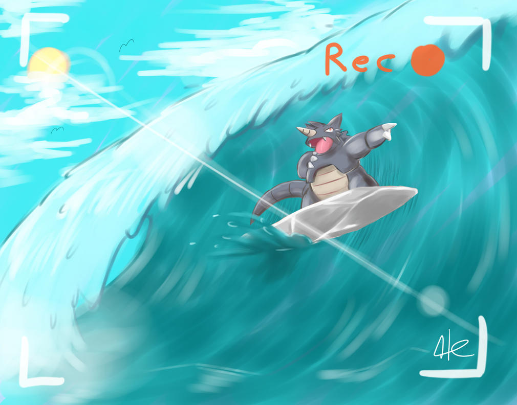 Resultado de imagem para rhydon use surf