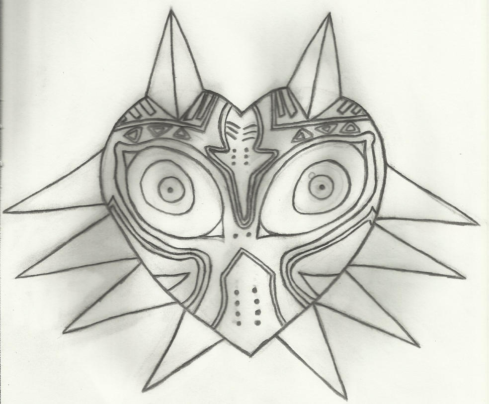 Major'S Mask Drawing 68