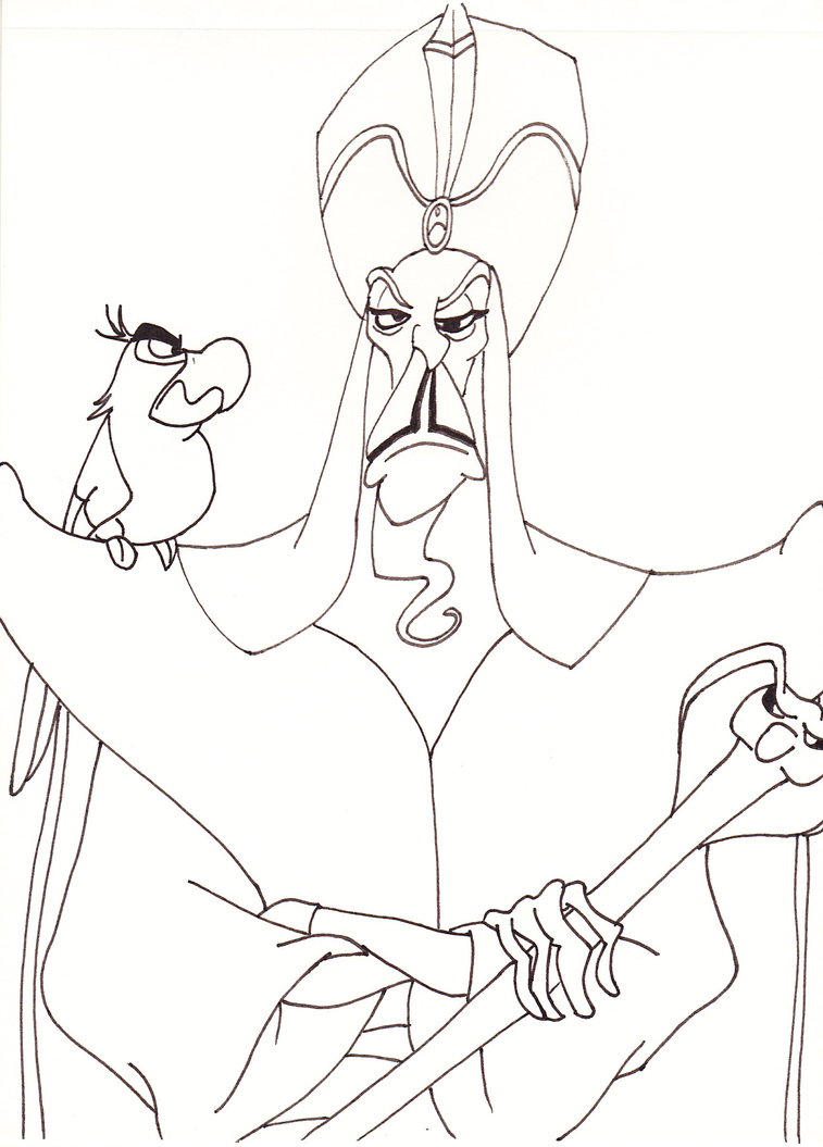 iago aladdin coloring pages - photo #40