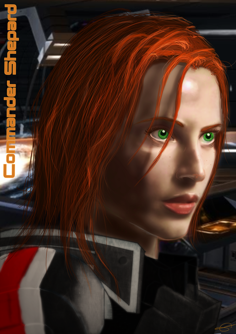 Commander Shepard by Clarisse