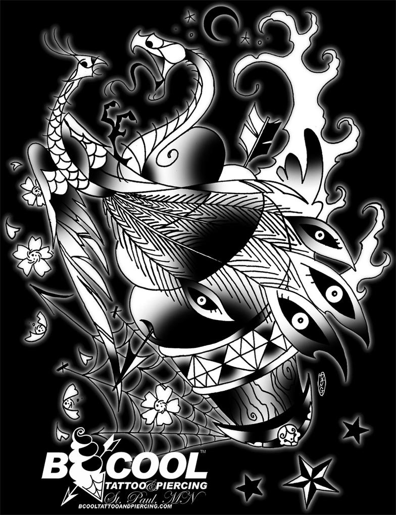 peacock tattoo