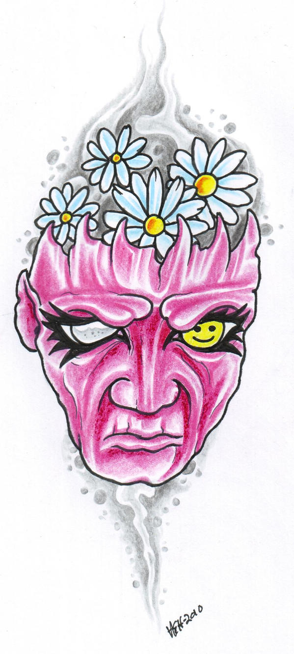 Daisy Demon | Flower Tattoo