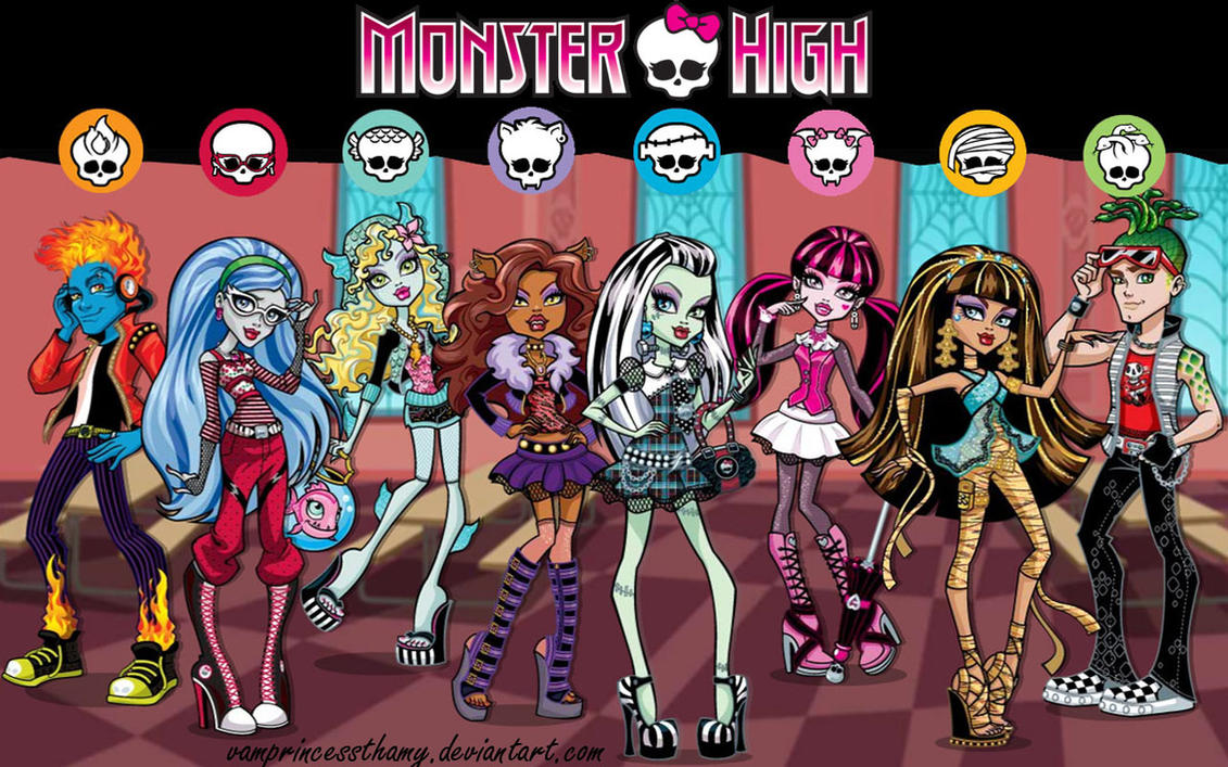 Thamylei: Diferenças na Bonecas Monster High