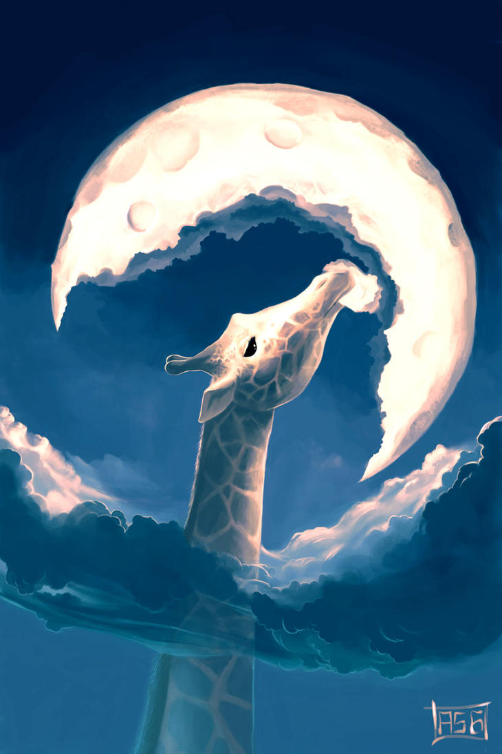 La fable de la girafe by AquaSixio