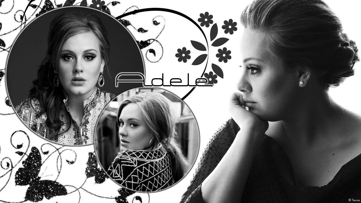Wallpaper Adele by xtessie on