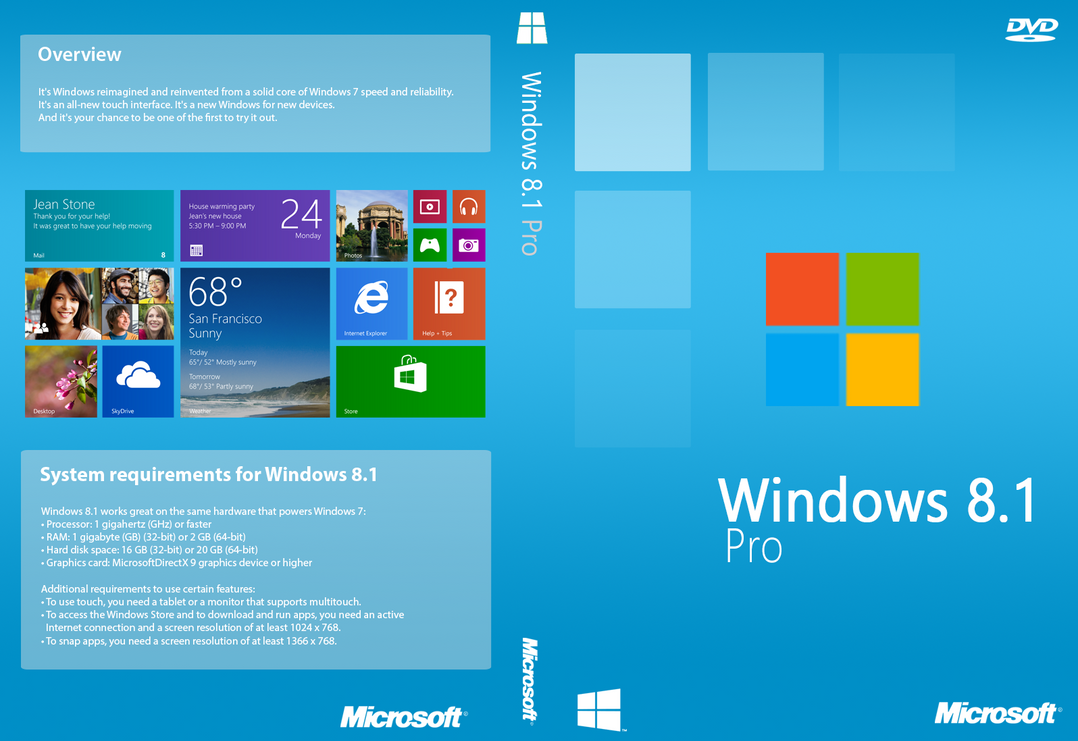 Microsoft Windows 8.1 Official ISO + Activator Download