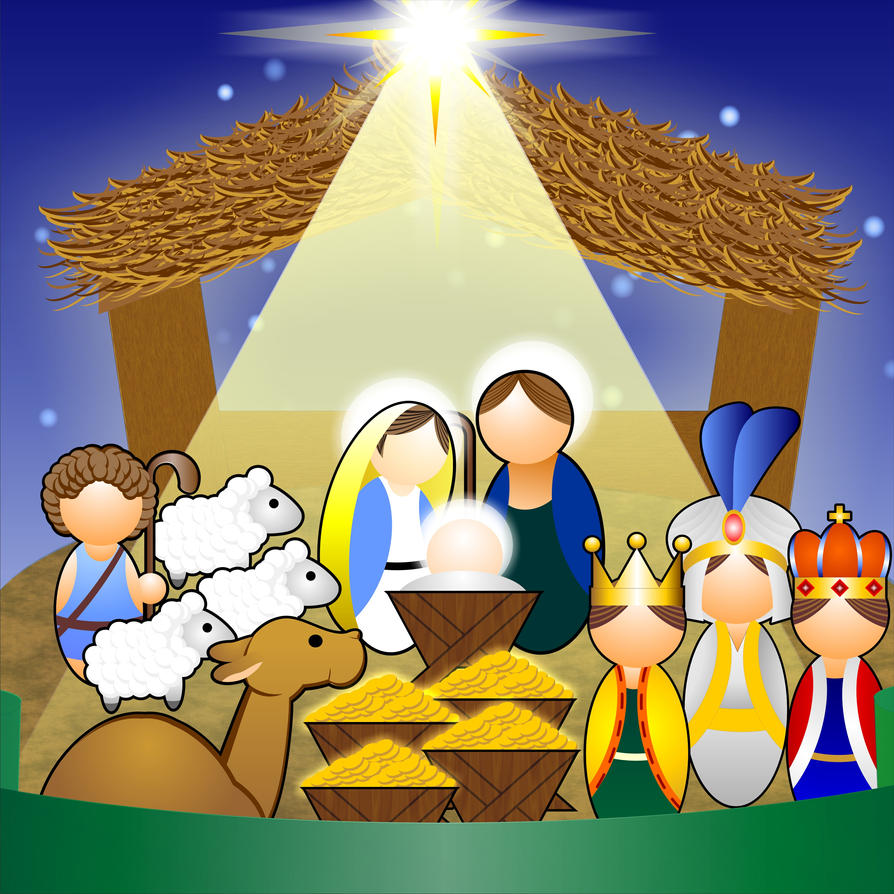 free clip art of the holy family - photo #30
