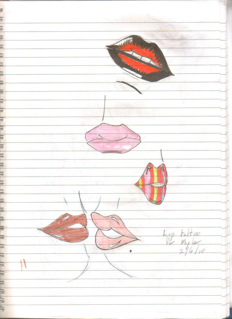 Lip tattoo 2 by
