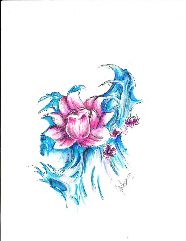 Lotus2 | Flower Tattoo
