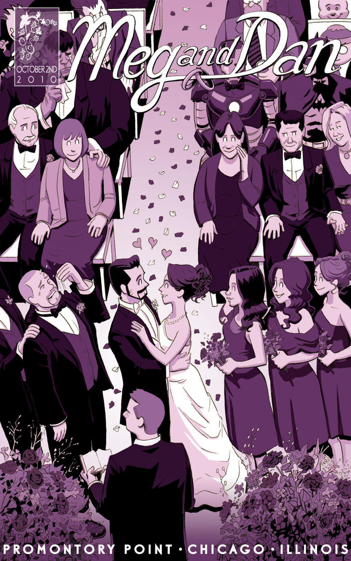 Beardo Wedding Program Cover by DanDougherty on deviantART