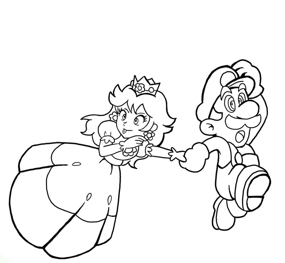 baby daisy mario coloring pages - photo #25