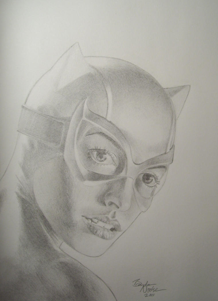 Anne Hathaway as Catwoman by