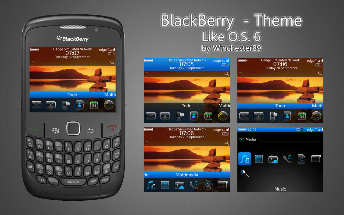 How Do I Download Themes For My Blackberry Curve 8520