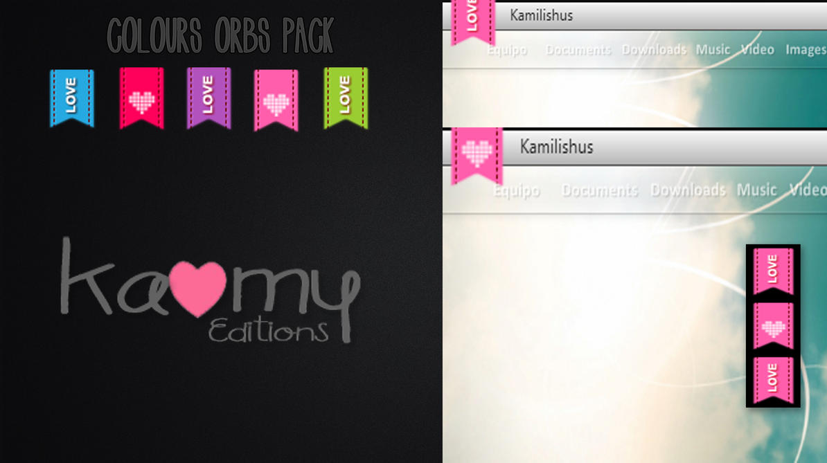 Orbs Colours Pack by kamysweet