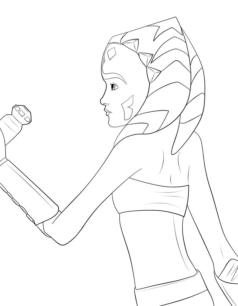 padme clone wars coloring pages - photo #23