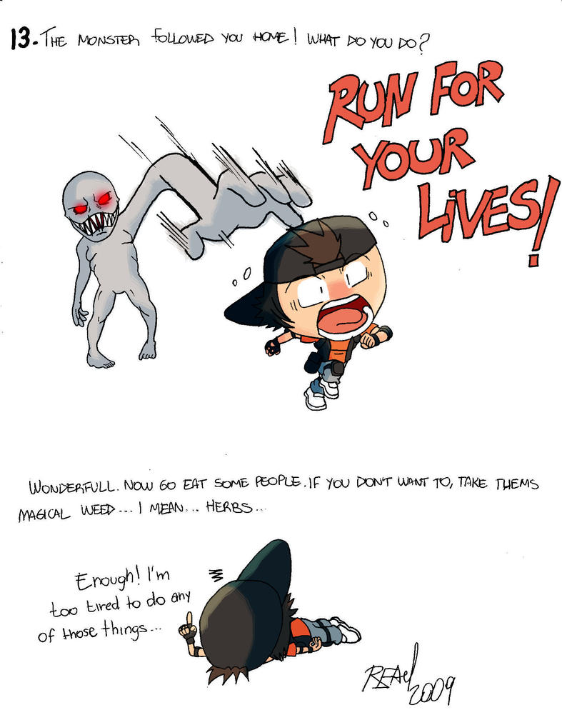 Resident Evil Meme 7 FINAL by bleyerart on DeviantArt