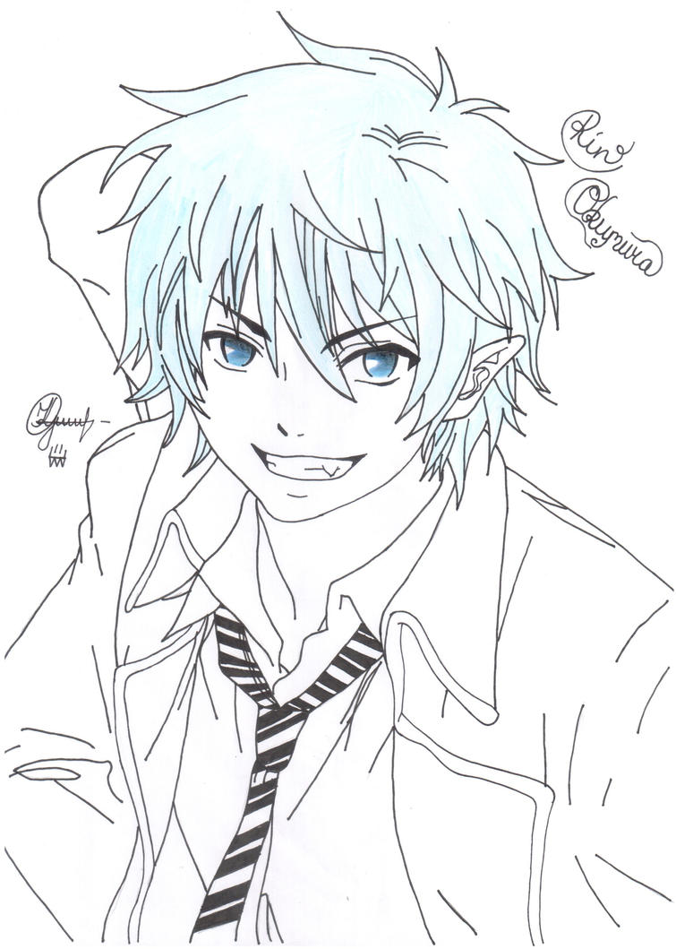 Blue Exorcist Anime Coloring Pages Coloring Pages