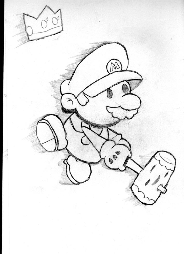 paper mario sticker star coloring pages - photo #9