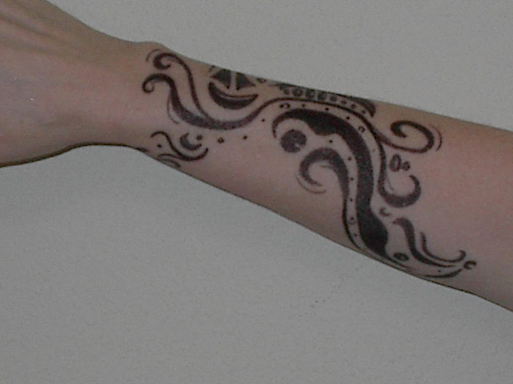 Amanda's Snake Cover-Up Tattoo