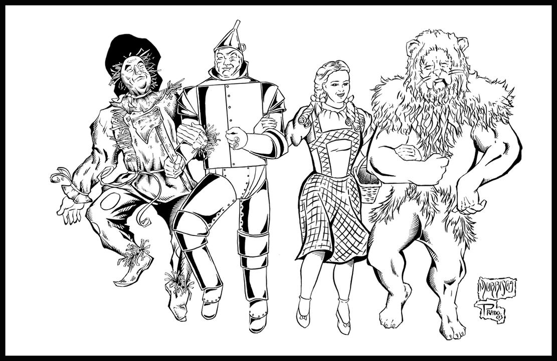yellow brick road coloring pages - photo #47