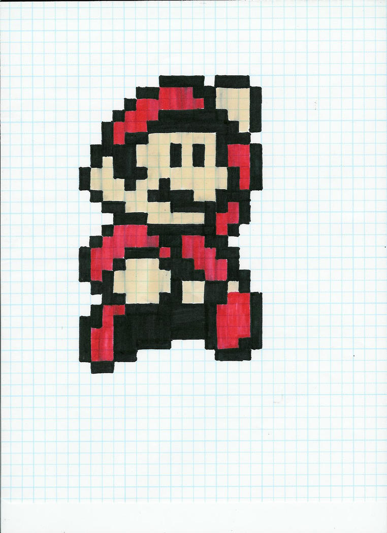 8bit Mario by MinimusUltima on DeviantArt