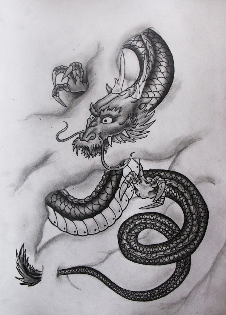japanese dragon by ifinch on DeviantArt