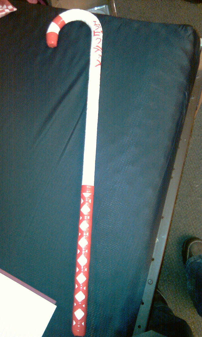A cane I made in my fratenity Kappa Alpha Psi by MKP-Rworld on DeviantArt