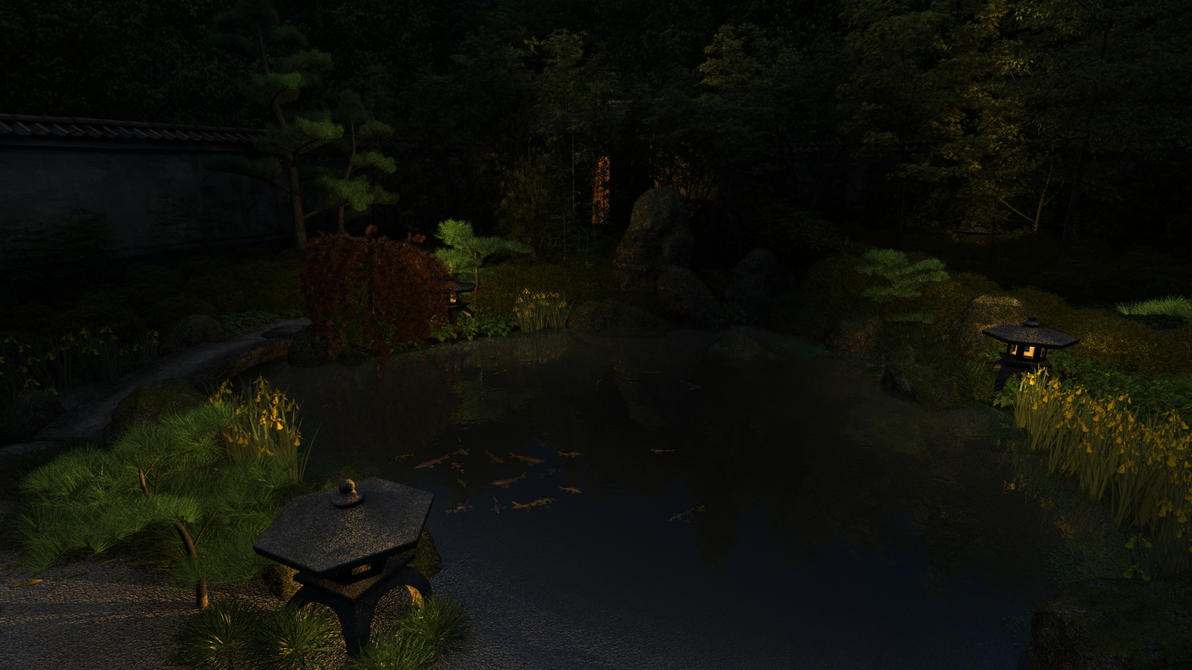 Japanese Tea Garden Night by jdaughtry on DeviantArt
